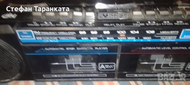 двукасетачен касетофон и радио тунер , снимка 3 - Радиокасетофони, транзистори - 54071586