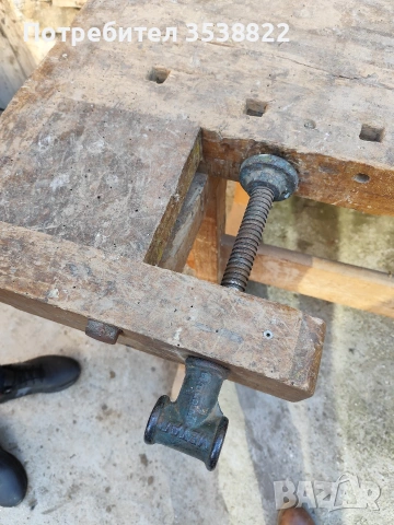 Дърводелски тезгях , снимка 10 - Антикварни и старинни предмети - 53647513
