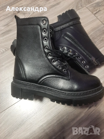 Кожени дамски боти