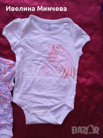 Боди с къс ръкав за момиче размер 92 , снимка 2 - Бодита за бебе - 51462123