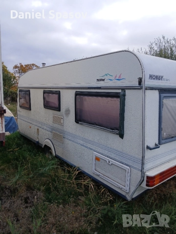 Продавам каравана Хоби Престиж 94г., снимка 3 - Каравани и кемпери - 52085652