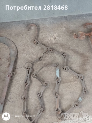 кантари синджир кука закачалка и др, снимка 4 - Антикварни и старинни предмети - 52724442