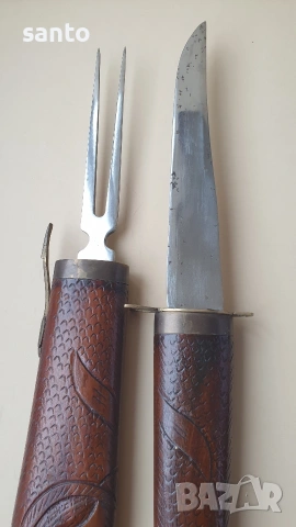 Винтиж комплект за барбекю , снимка 4 - Други ценни предмети - 53903754