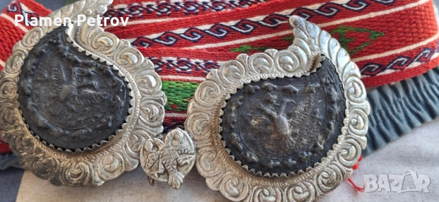 сребърни български пафти /3 броя/, снимка 9 - Антикварни и старинни предмети - 51269822