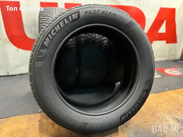 235 55 19, Зимни гуми, Michelin PilotAlpin5SUV, 4 броя, снимка 5 - Гуми и джанти - 47532655