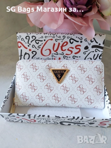 Guess дамско портмоне дамски портфейл код 243, снимка 8 - Портфейли, портмонета - 43976417