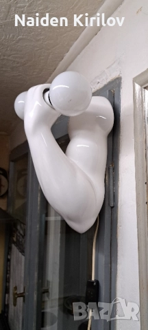 стена/настолна порцеланова лампа , снимка 8 - Настолни лампи - 52314825