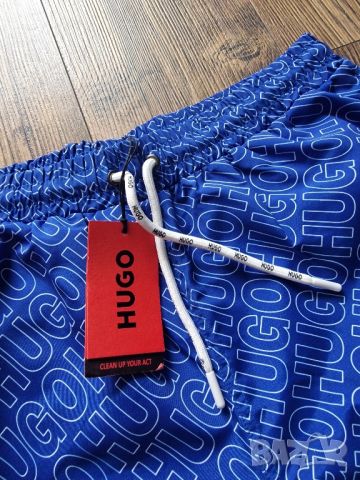 Страхотни мъжки къси шорти  HUGO BOSS за плаж , бански , нови  S,M, L,XL,2XL , 3XL,  цена 55лв, снимка 5 - Бански - 46466034
