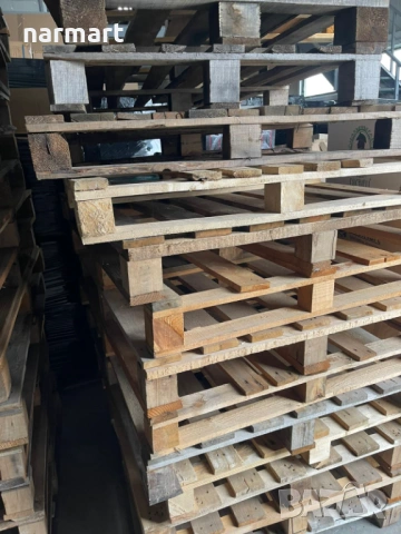 Продаваме Палети с различни размери - единични или на едро, снимка 2 - Други услуги - 53443226