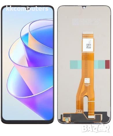 LCD Дисплей за Huawei Honor X7a (4G) (2022) + Тъчскрийн /Черен/ Оригинал Service Pack Баркод : 56342, снимка 1 - Резервни части за телефони - 46440305