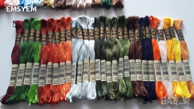 мулине DMC за бродерия, снимка 2 - Гоблени - 50915962