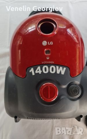 Прахосмукачка LG vacuum cleaner 1400W V-CP243NDN, снимка 2 - Прахосмукачки - 46382566