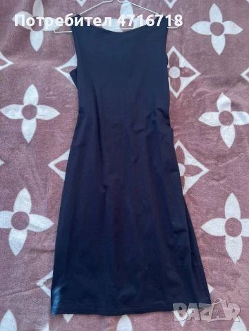 лятна рокля: черна, стилна