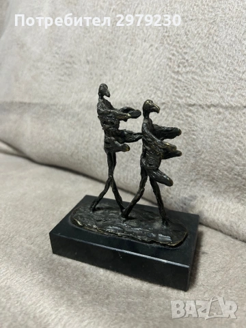 Скулптора бронз арт Деко , снимка 7 - Антикварни и старинни предмети - 53586796
