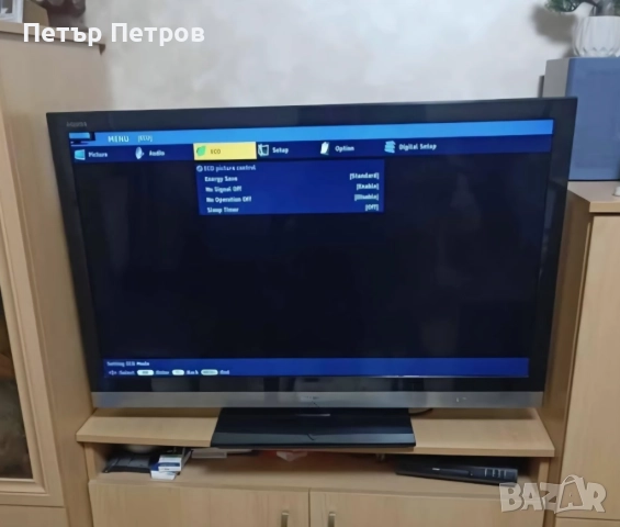 Sharp AQUOS Full HD LED TV  40'' mod LC-40LE600E-Без забележки!, снимка 11 - Телевизори - 52522484