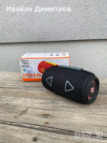 Портативна тонколона,T&G TG657,RGB светлини с Bluetooth, снимка 3 - Тонколони - 54217054