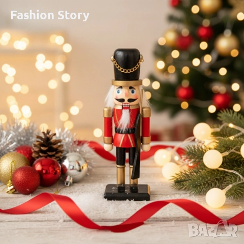 Дървена Коледна фигурка – Малък детайл, голям празничен уют, снимка 5 - Декорация за дома - 52528926