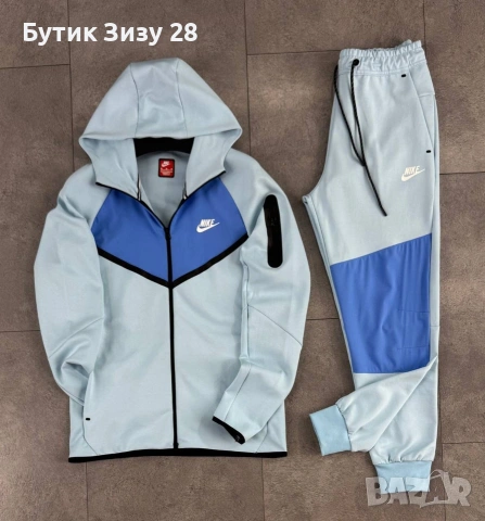 Мъжки екипи Nike Tech Fleece в 5 цвята , снимка 6 - Спортни дрехи, екипи - 53118416