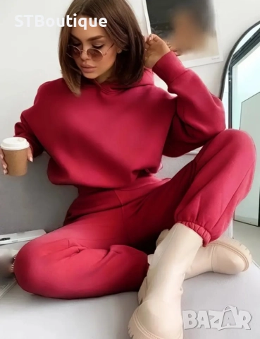 🌸 Дамски Елегантен Ежедневен  Комплект – (различни цветове) -STBoutique 🌸, снимка 12 - Спортни екипи - 52424910