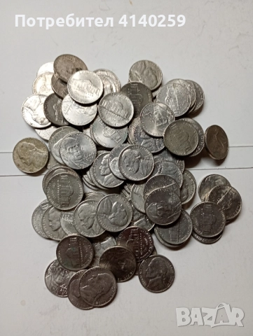 САЩ МОНЕТИ 5 ЦЕНТА , снимка 4 - Нумизматика и бонистика - 52409758