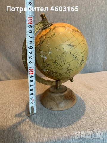 Декоративен глобус,, снимка 6 - Антикварни и старинни предмети - 52353271