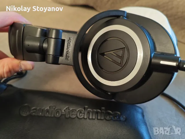 Audio-technica ath-m50x Слушалки, снимка 2 - Слушалки и портативни колонки - 48520232