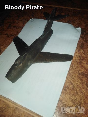 стар дървен самолет изтребител , снимка 3 - Други ценни предмети - 46265221