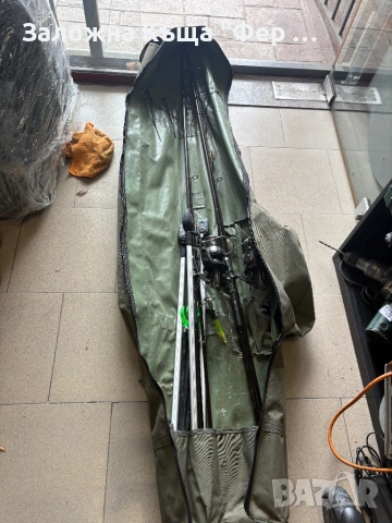 Въдици с макари и сигнализатори