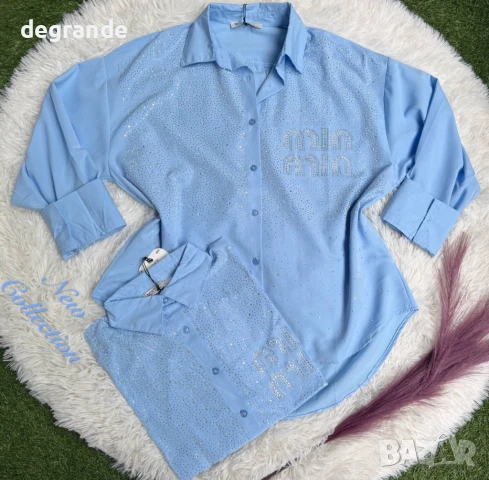 Дамски ризи MiuMiu , снимка 3 - Ризи - 50927740