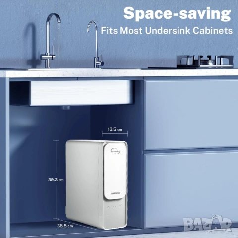 НОВА iSpring RO400EU система за филтриране на вода с обратна осмоза, 400 GPD, снимка 5 - Други - 54226268