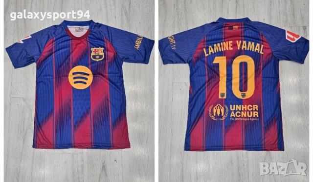 Детски екип Ламин Ямал 2025г Шарен комплект Ламин ямал Ново, снимка 4 - Футбол - 51435997