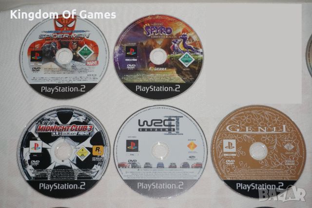 Игри за PS2 и PS1 САМО ДИСКОВЕ Spider-Man:Web of Shadows/Spyro/Genji/WRC 2/GUN/GTA Vice City/WWE , снимка 2 - Игри за PlayStation - 45781818