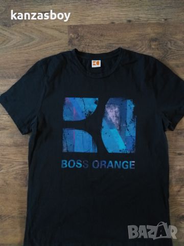 hugo boss orange - страхотна мъжка тениска Л, снимка 5 - Тениски - 46229036