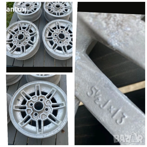 Осем алуминиеви джанти Форд Капри. , снимка 2 - Гуми и джанти - 53845608