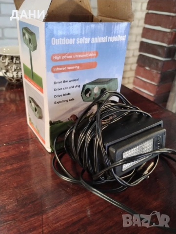 Нов външен солар за прогонване на животни в градината, снимка 3 - Други - 53791730
