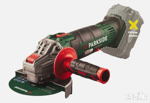 Нов акумулаторен ъглошлайф Parkside PWSA 20-Li F4