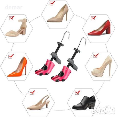 Tigcent Регулируем разширител за дамски обувки за широки крака размер 35-43, снимка 3 - Други - 45091811