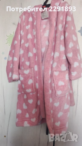 Детски сладурски пухкав халат!