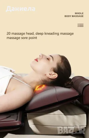 Шиацу масажор за врат и гръб , снимка 5 - Масажори - 49792464