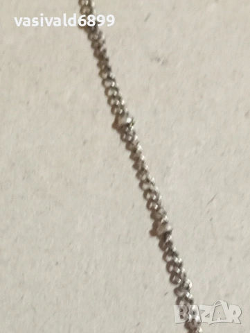 Посребрено синджирче , снимка 3 - Колиета, медальони, синджири - 53882079