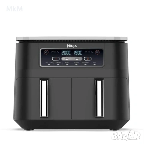 Уред за здравословно готвене NINJA Foodi AF300 DUAL ZONE, снимка 3 - Фритюрници - 53209086