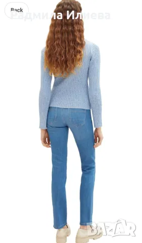 Нови дънки Tom Tailor Alexa straight , снимка 4 - Дънки - 50025149