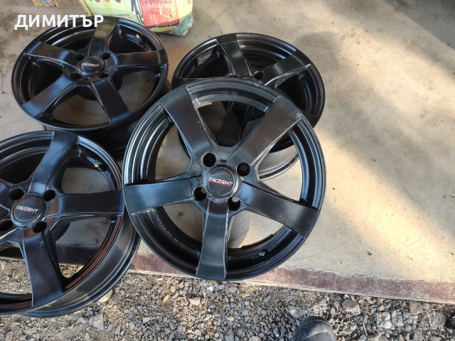 4бр.АЛУМИНИЕВИ ДЖАНТИ 16ки DEZENT 4x108 6J ET25 за Peugeot,Citroen, снимка 2 - Гуми и джанти - 52299493