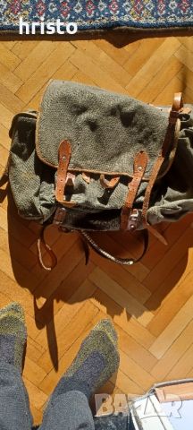 раница брезентова, снимка 2 - Екипировка - 45350295