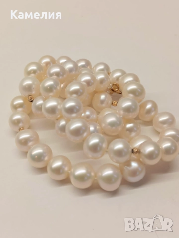 Огърлица с перли , снимка 3 - Колиета, медальони, синджири - 52347713