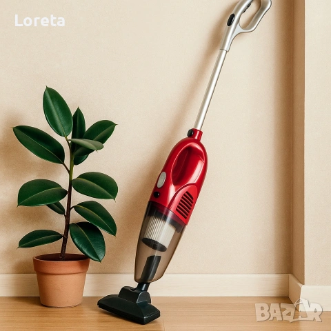 Безжична, безкабелна прахосмукачка, Безшумна, 4 в 1 технология