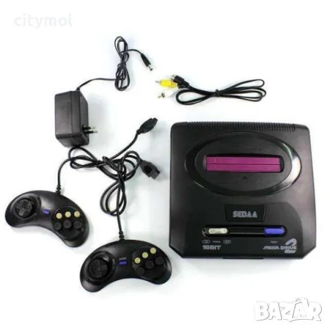 TV Конзола с вградени игри Sega Mega Drive 2 с вградени класически игри, снимка 3 - Други игри и конзоли - 48063918