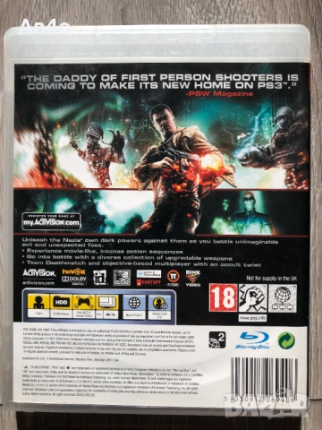 Wolfenstein PS3, снимка 2 - Игри за PlayStation - 52567467