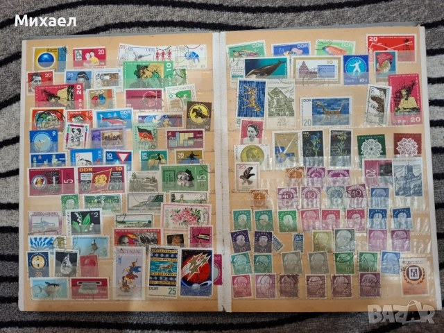 Класьор с много пощенски марки, снимка 5 - Филателия - 54182079