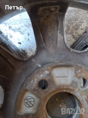 ОРИГИНАЛНИ АЛУМИНИЕВИ ДЖАНТИ ЗА ФОЛВАГЕН /ШКОДА/ 5Х100Х57-16 цола, снимка 6 - Гуми и джанти - 50937242